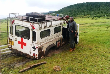 Daniel, the champion who makes the ambulance go to the remotest villages no matter the weather.
